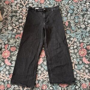 Universal Thread Charcoal Wide-Leg Jeans